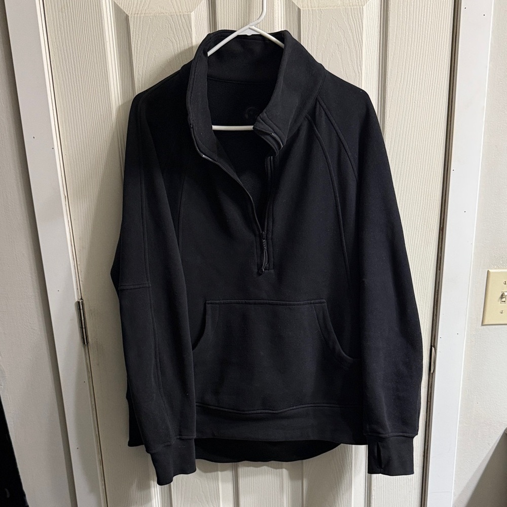 Lululemon Scuba Oversized Funnel-Neck Half Zip Long
